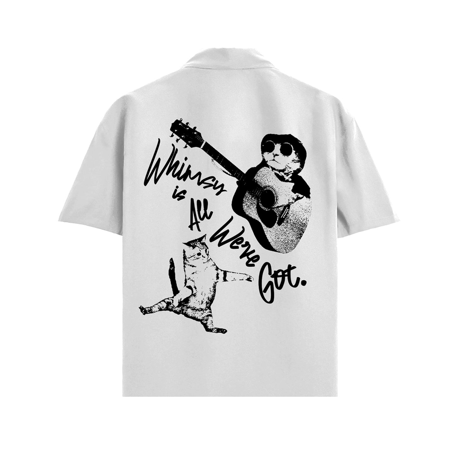 Whimsy - Oversized White Shirt