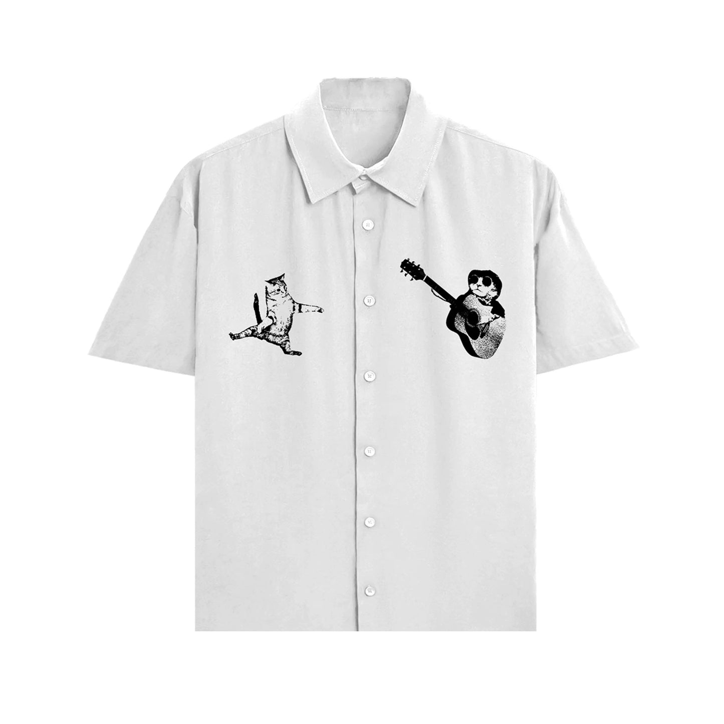 Whimsy - Oversized White Shirt