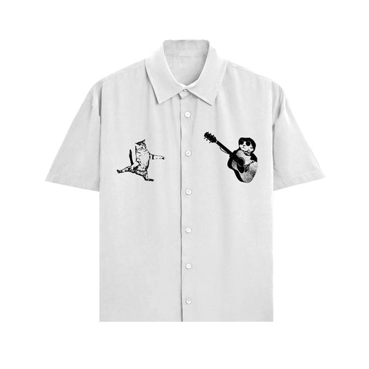 Whimsy - Oversized White Shirt